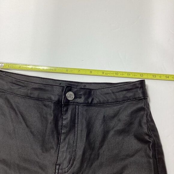 Misguided Vice Brand High Waist Tube Faux Leather Skinny Pants 8R - Picture 5 of 11